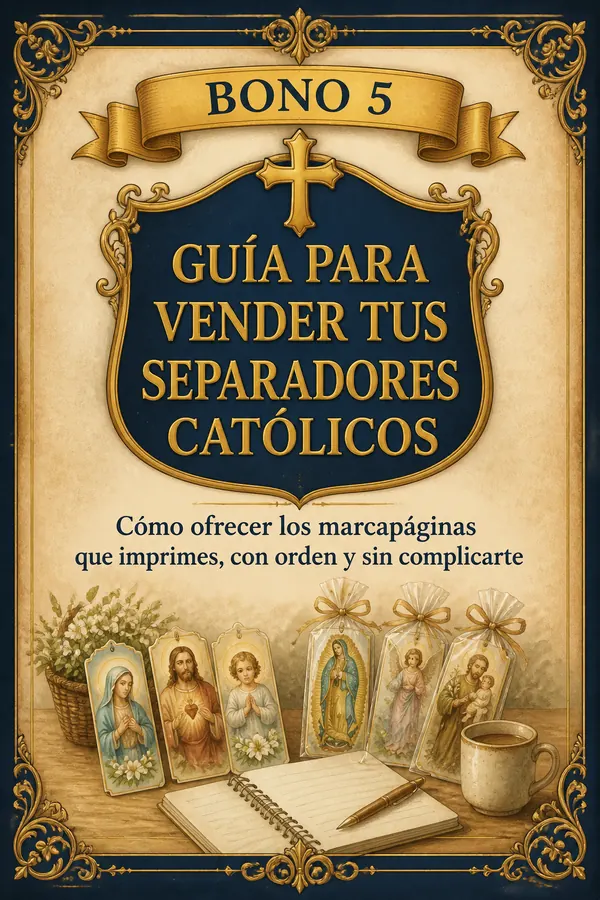 Guía Para Vender Tus Separadores Católicos
